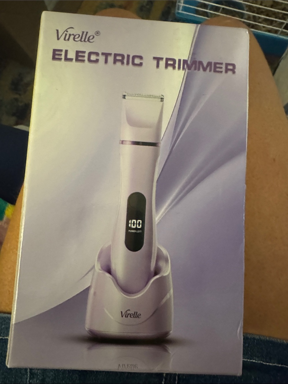 NIB Lavender waterproof Electric bikini Trimmer